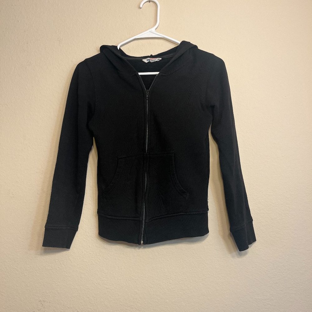 H & M Black Crop Jacket